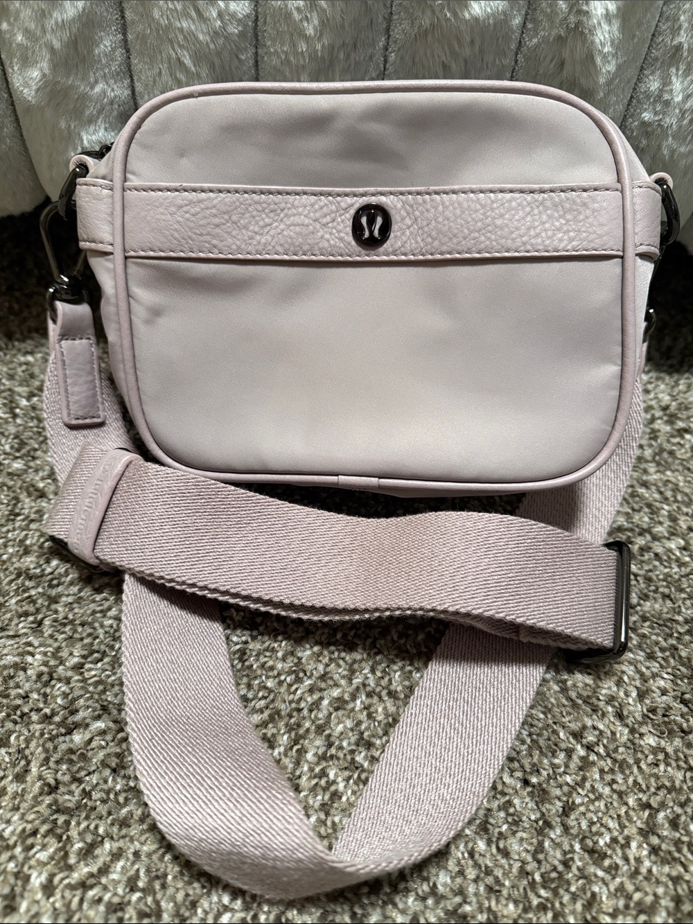 lululemon athletica Light Blush Pink Crossbody Bag